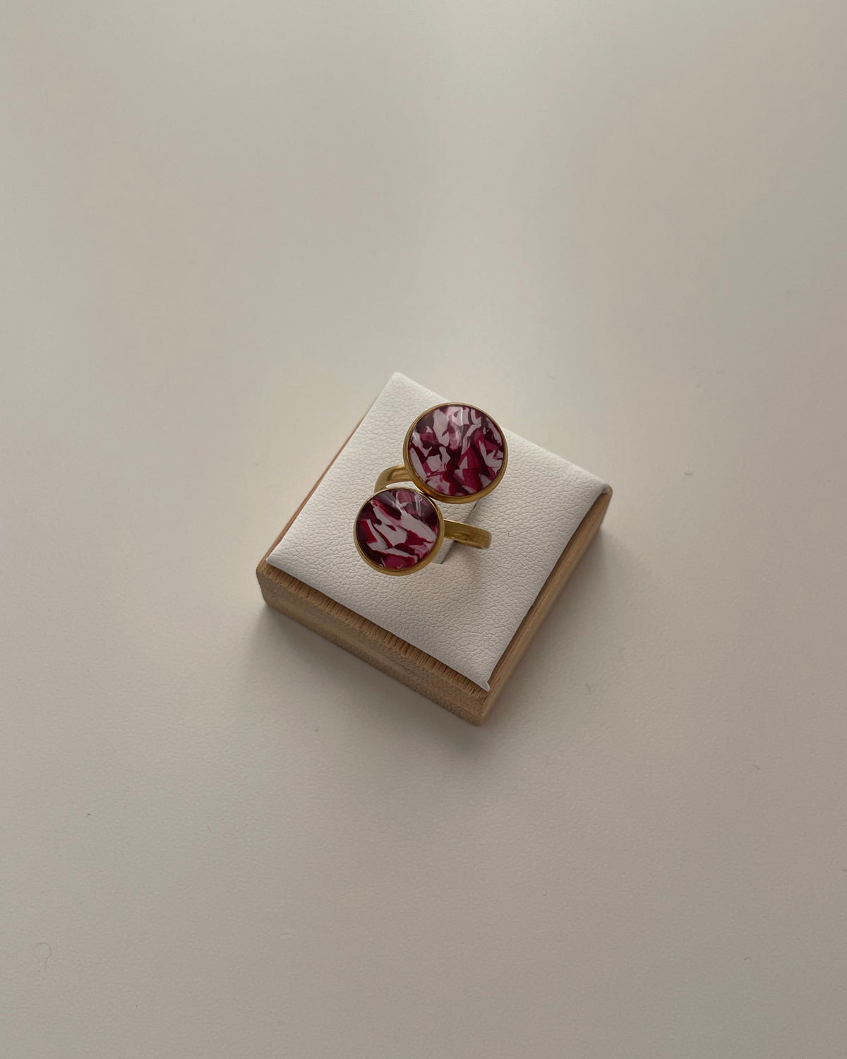 Musa rosa y blanco