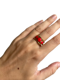 Ivy rojo coral