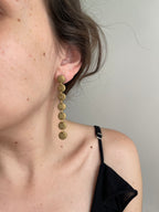 Pendientes artesanales y ligeros de arcilla polimérica y acero inoxidable